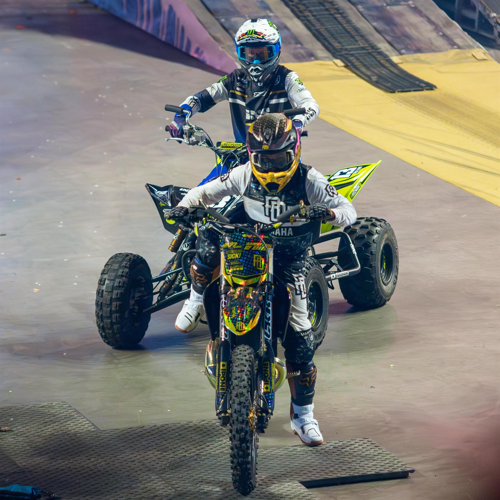 Freestyle motocross at Masters of Dirt